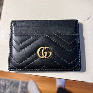 Gucci Marmont Matelassé Card Case